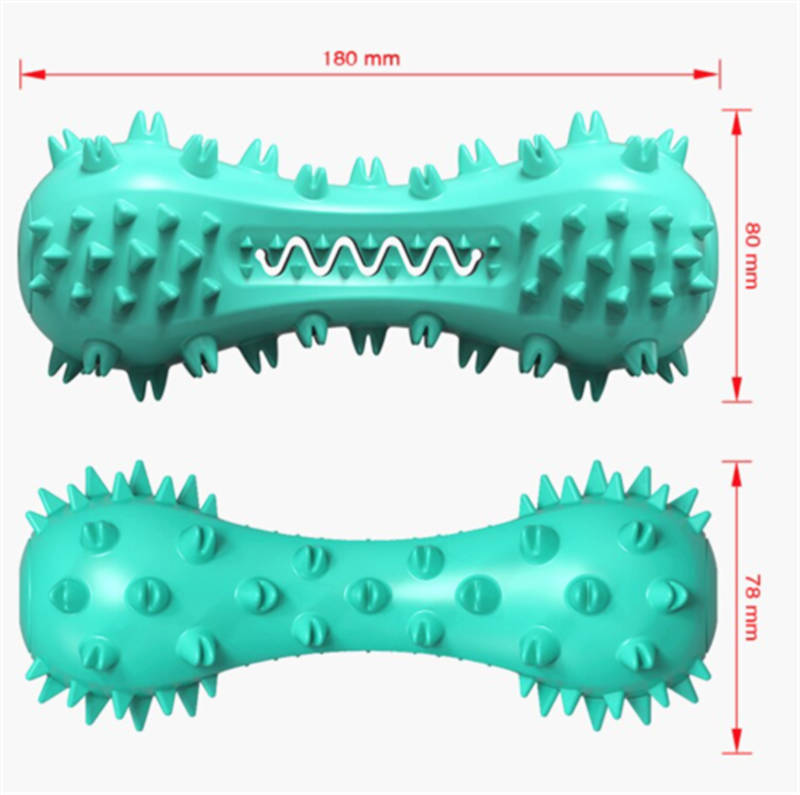 Rubber Molar Stick Pet Dog Cleaning Chew Toys for Aggressive Dogs Oral Teeth Care Durable Chew Toy for Aggressive Chewers
