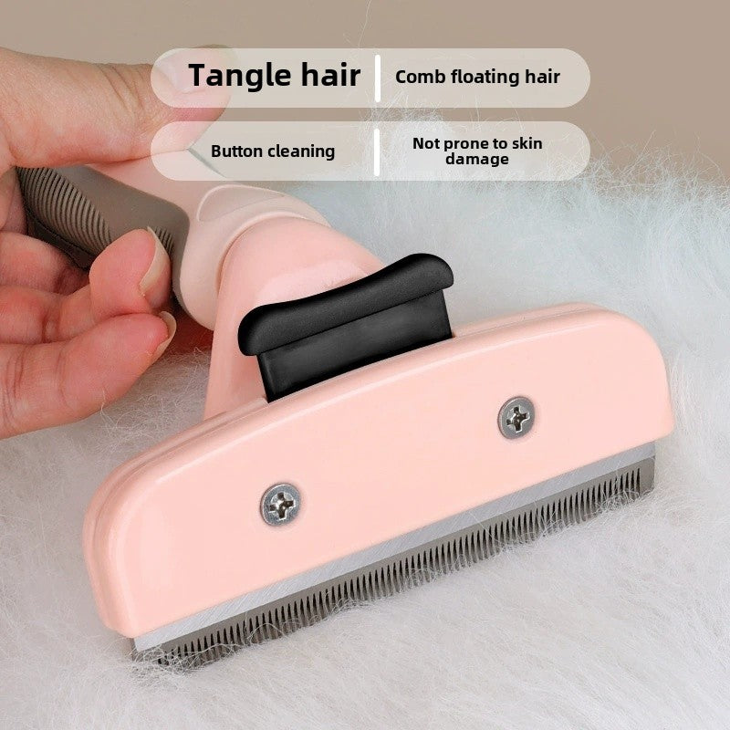 Premium Pet Hair Trimmer - Cat Dog Shaver with Comb | Professional Pet Grooming Tool, Low Noise, Hypoallergenic Blade
