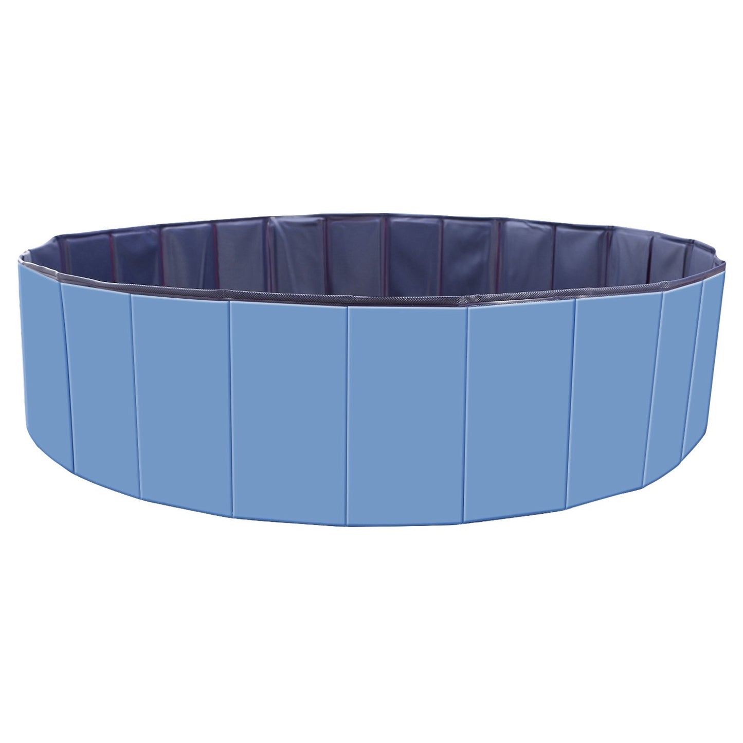 160x160x30cm Foldable Pet Swimming Pool PVC Dog Swim Bath Tub Playmat Portable Collapsible Pet Pool for Dogs Cats Outdoor Indoor Easy Setup Backyard Garden Summer Pet Supplies