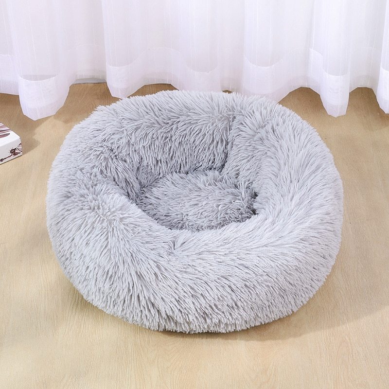 Super Soft Washable Long Plush Pet Bed Deep Sleep Kennel Velvet Mats for Basket Sofa