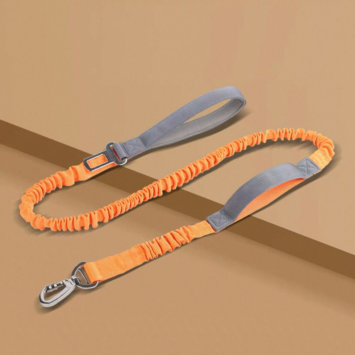 Premium YT Pet Explosion-Proof Impact Dog Leash - Heavy Duty | Padded Double Handle, Car Seat Belt Compatible | 4-6ft Long for Large Dogs