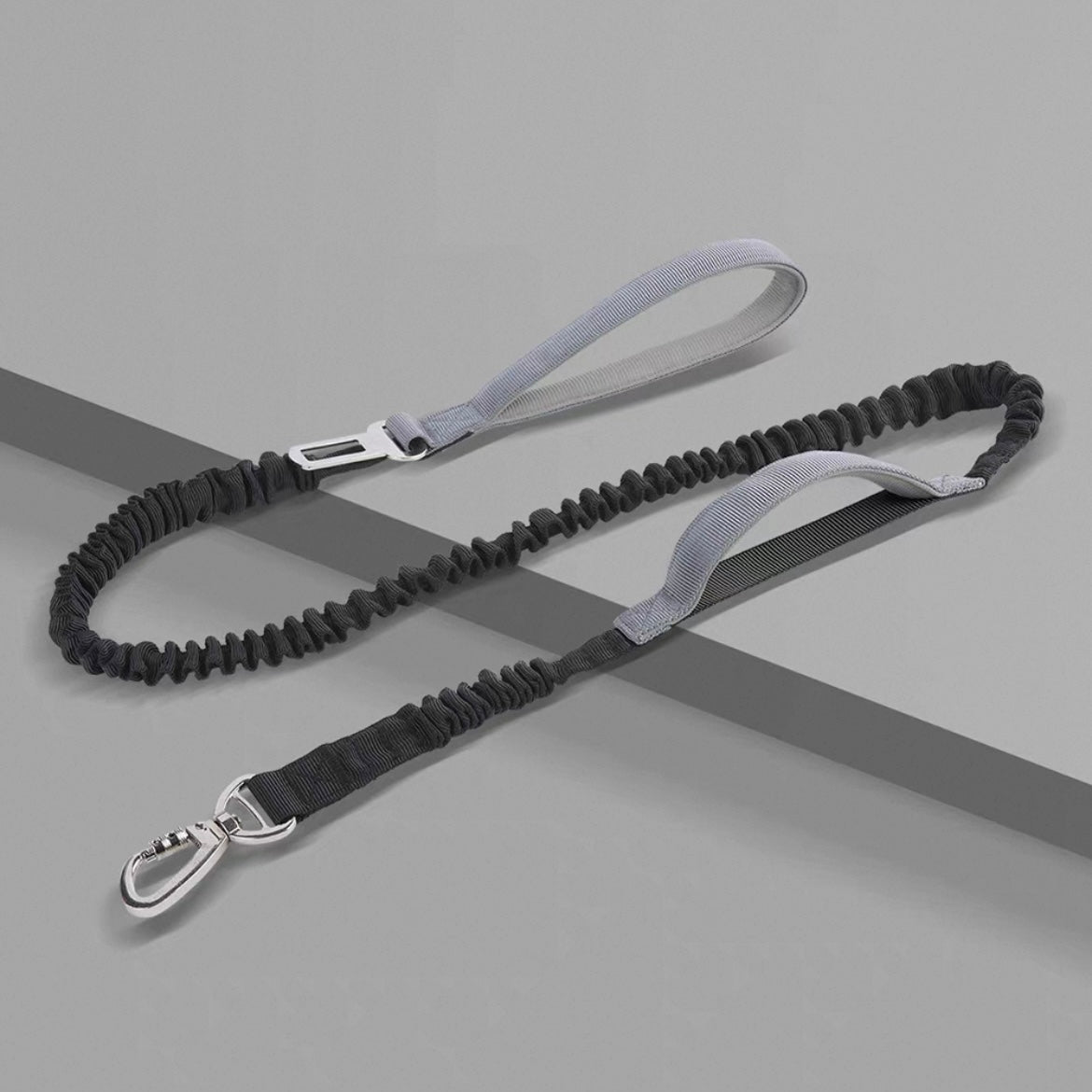 Premium YT Pet Explosion-Proof Impact Dog Leash - Heavy Duty | Padded Double Handle, Car Seat Belt Compatible | 4-6ft Long for Large Dogs