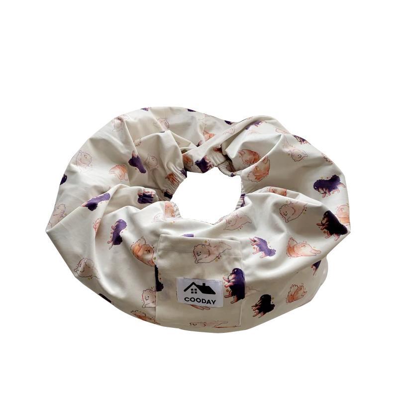 Hands Free Pet Sling Carrier For Small Medium Pets Keep Furry Baby Close Soft Secure Calming For Walks Errands Home Use Reversible 2 In 1 Design With Pocket