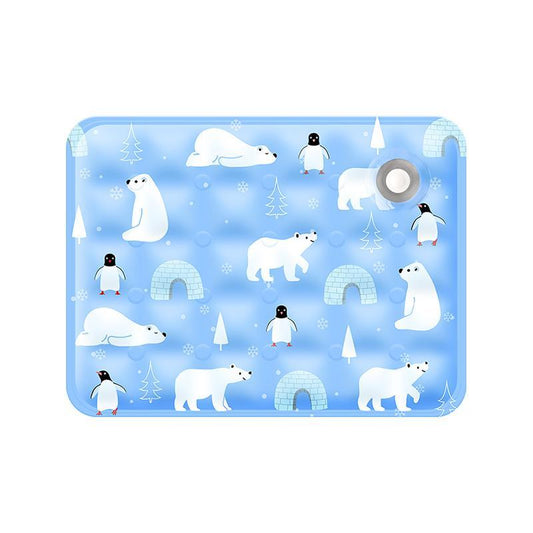 Premium Pet Summer Cooling Pad| Washable & Portable | for Cats & Dogs