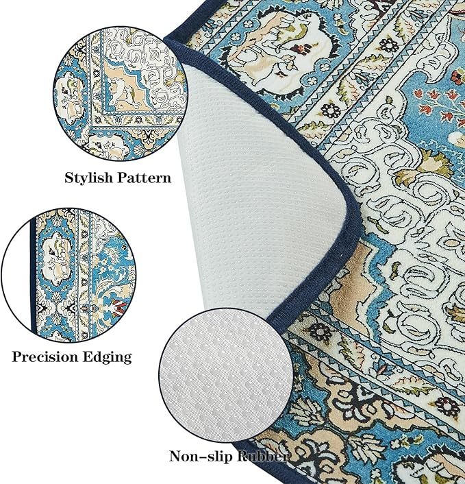 Premium Washable Dog Pee Pads 2-Pack Reusable Puppy Training Pads Super Absorbent Leakproof Non-Slip Potty Pads for Floor Crate Couch Whelping Litter Mat Puppy Supplies