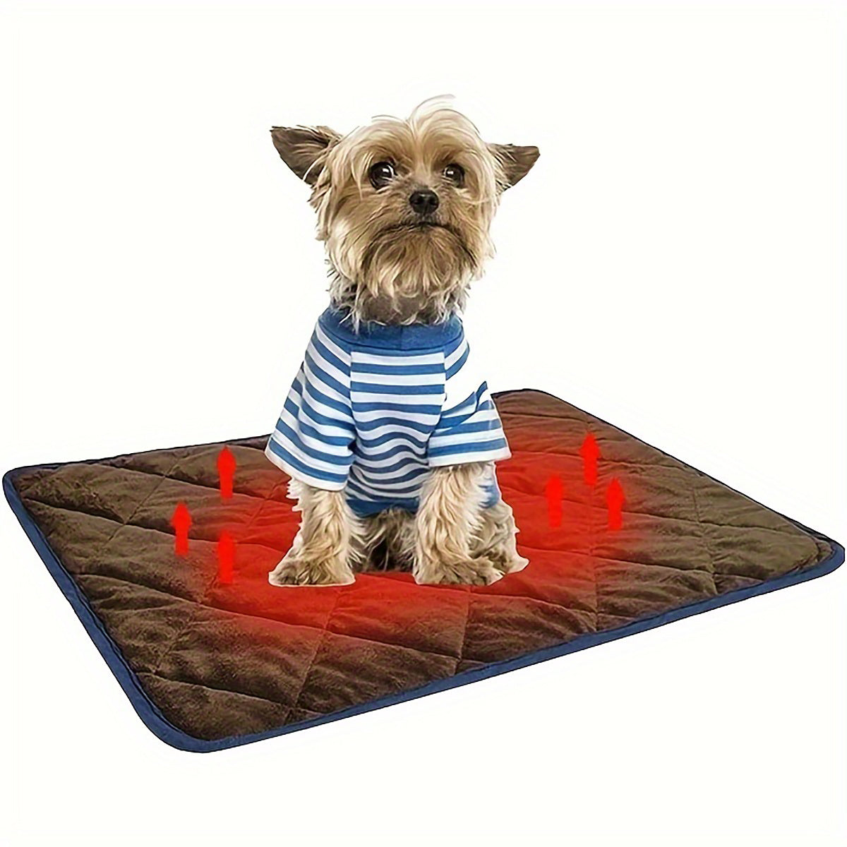 Premium Self-Heating Pet Bed Mat for Dogs Cats - Extra Warm Thermal Pad Non-Slip Bottom | Washable Crate Blanket for Indoor Outdoor Use | Self Heating Cat Mat Dog Bed with Insulated Liner