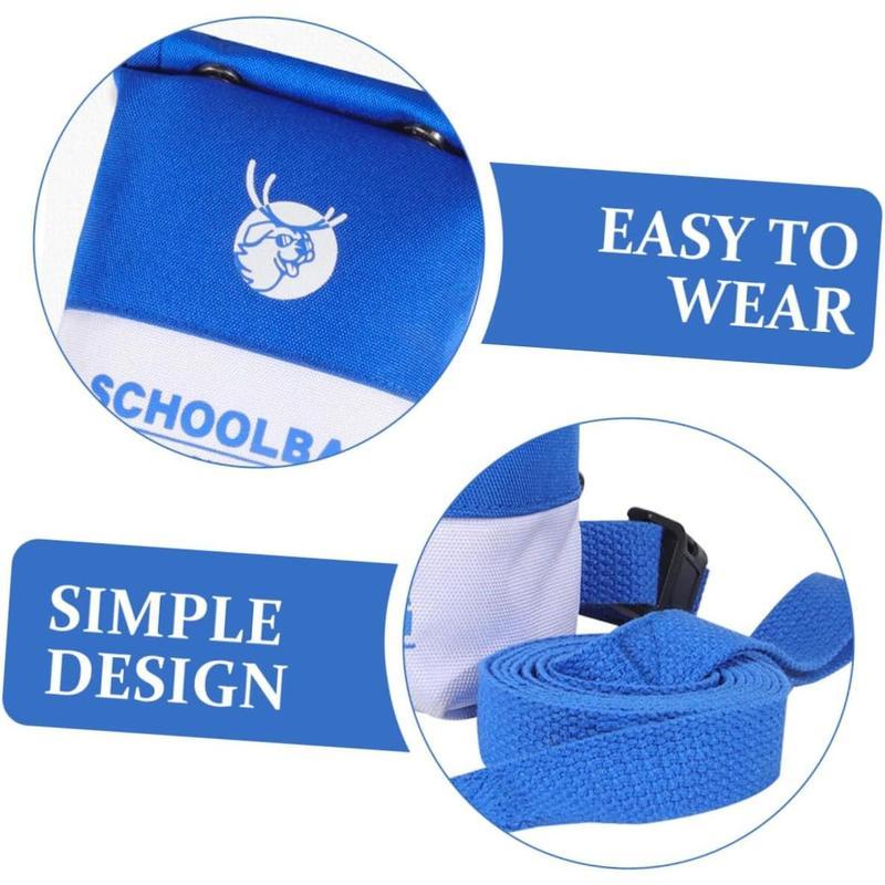 Pet Self Backpack Rucksack Small Dog Bag Outdoor Pet Backpack Dog Vest Backpack Portable Polyester Puppy Travel Strap Supply