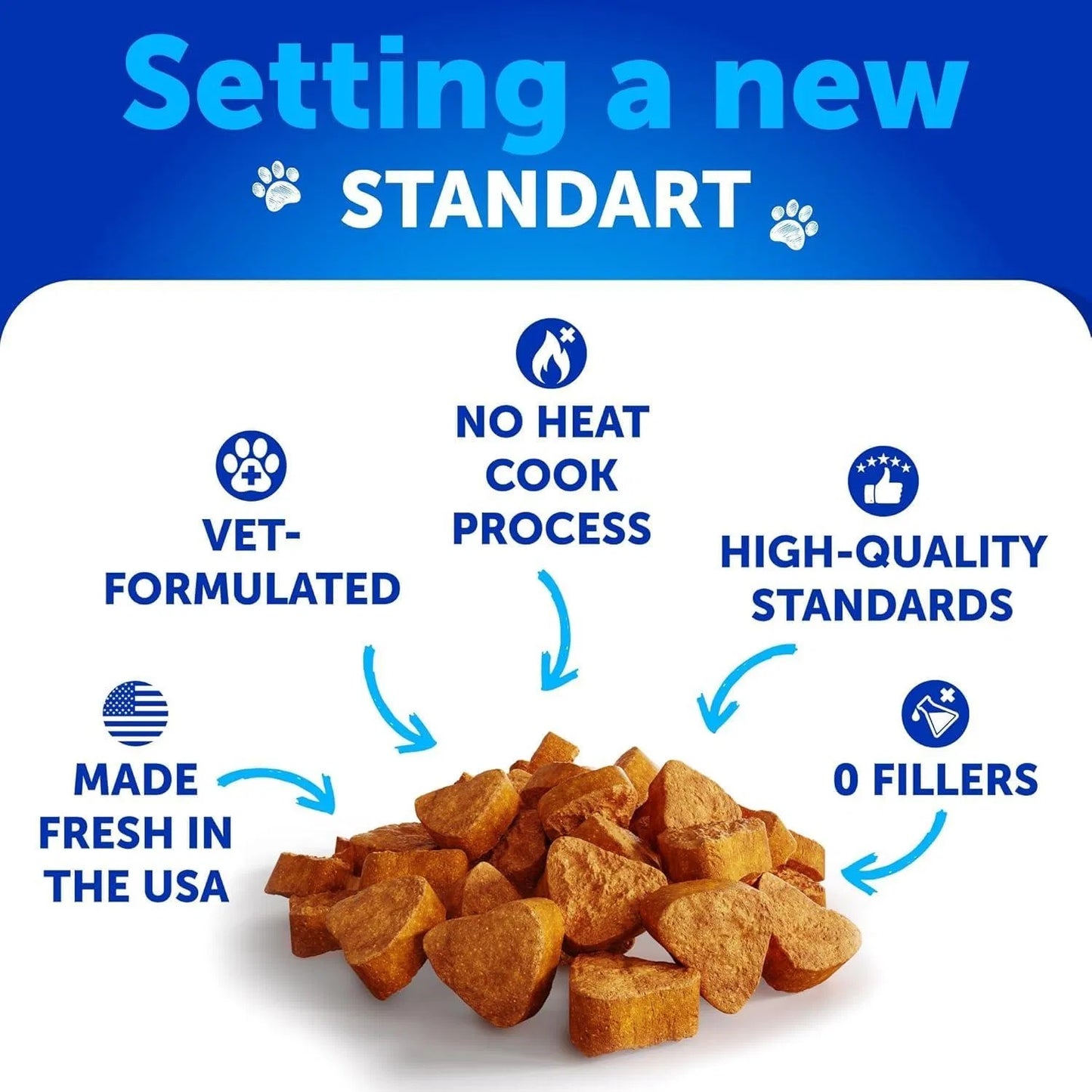 Vet - Formulated Dog No Poo Chews Stop Poop Eating - Probiotics & Enzymes Formula Prevent Coprophagia, Support Gut Health Immune Boosting Treats for Puppies & Dogs