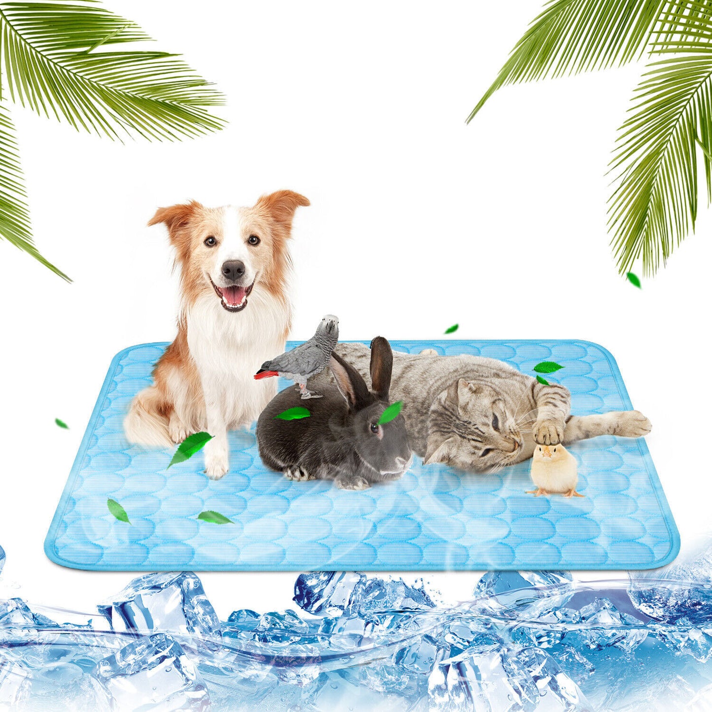 Pet Cooling Mat Cool Pad Cushion for Dogs Cats Puppies Summer Sleeping Bed Cooling Blanket