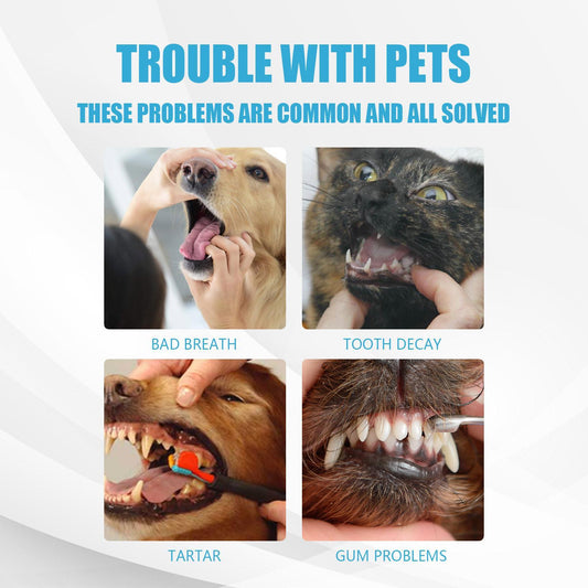 Igbon Pet Toothpaste Fresh Breath Removes Bad Breath Cleans Tartar Cats And Dogs Universal Edible Oral Care Toothpaste