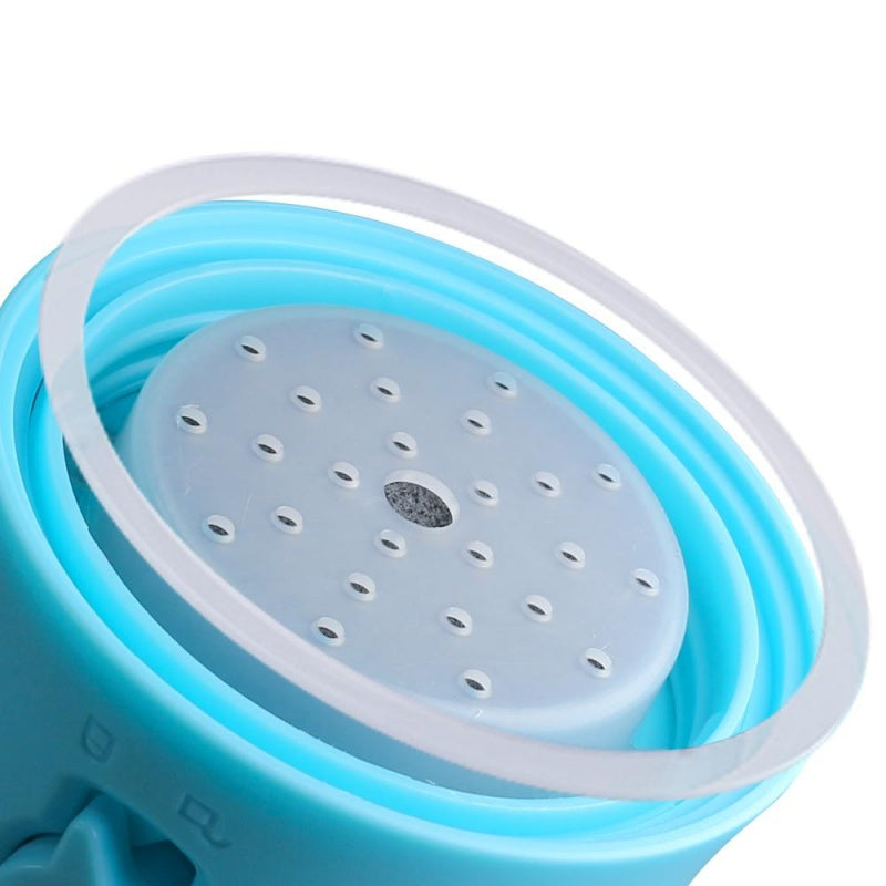 Premium Pet Fashion Hydration Gradient Travel Kettle Portable Water Bottle for Dogs Cats Leakproof One Button Drinking Fashion Gradient Color Pet Hydration Bottle