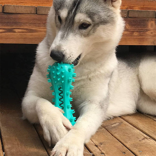 Rubber Molar Stick Pet Dog Cleaning Chew Toys for Aggressive Dogs Oral Teeth Care Durable Chew Toy for Aggressive Chewers