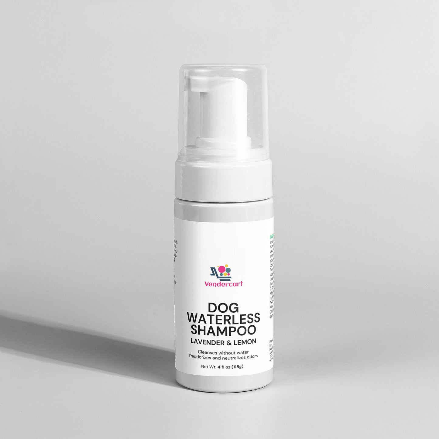 Premium Dog Waterless Shampoo - No Rinse Easy Clean Formula | Refreshes Coat, Removes Odor, Dry Bath Solution