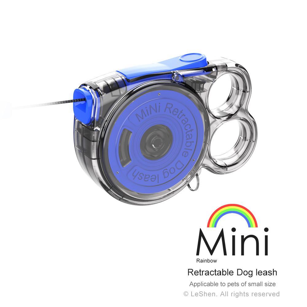 Mini Retractable Dog Leash for Small Pets Lightweight Portable Design Outdoor Must-have Convenient Pet Leash Auto Rewind Retractor Leash for Puppy Kitten Walking Hiking Travel Pet Supplies