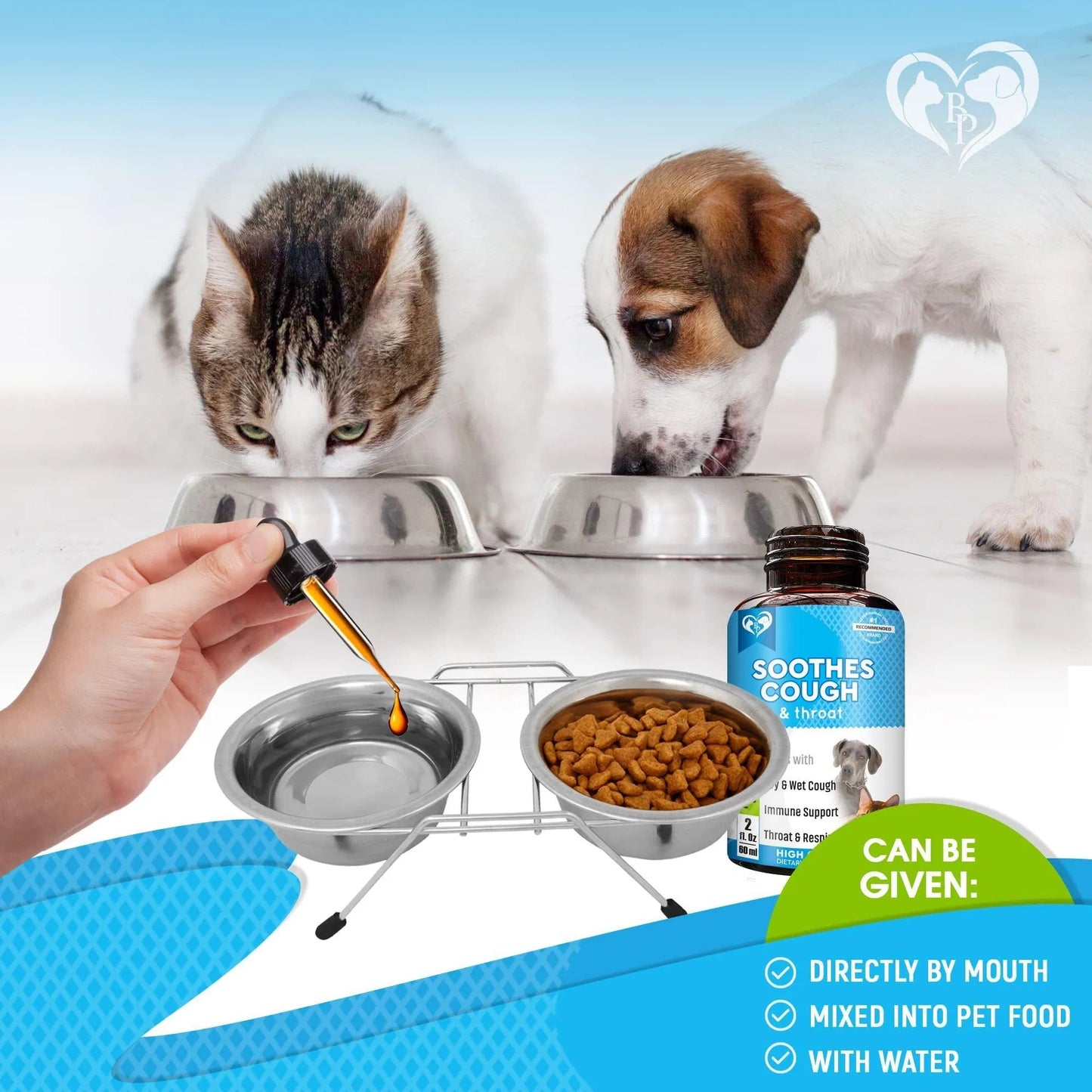 Natural Kennel Cough Remedy for Dogs & Cats - Respiratory Infection Relief Cough Suppressant, Trachea Support & Asthma Aid - Herbal Respiratory Health Supplement