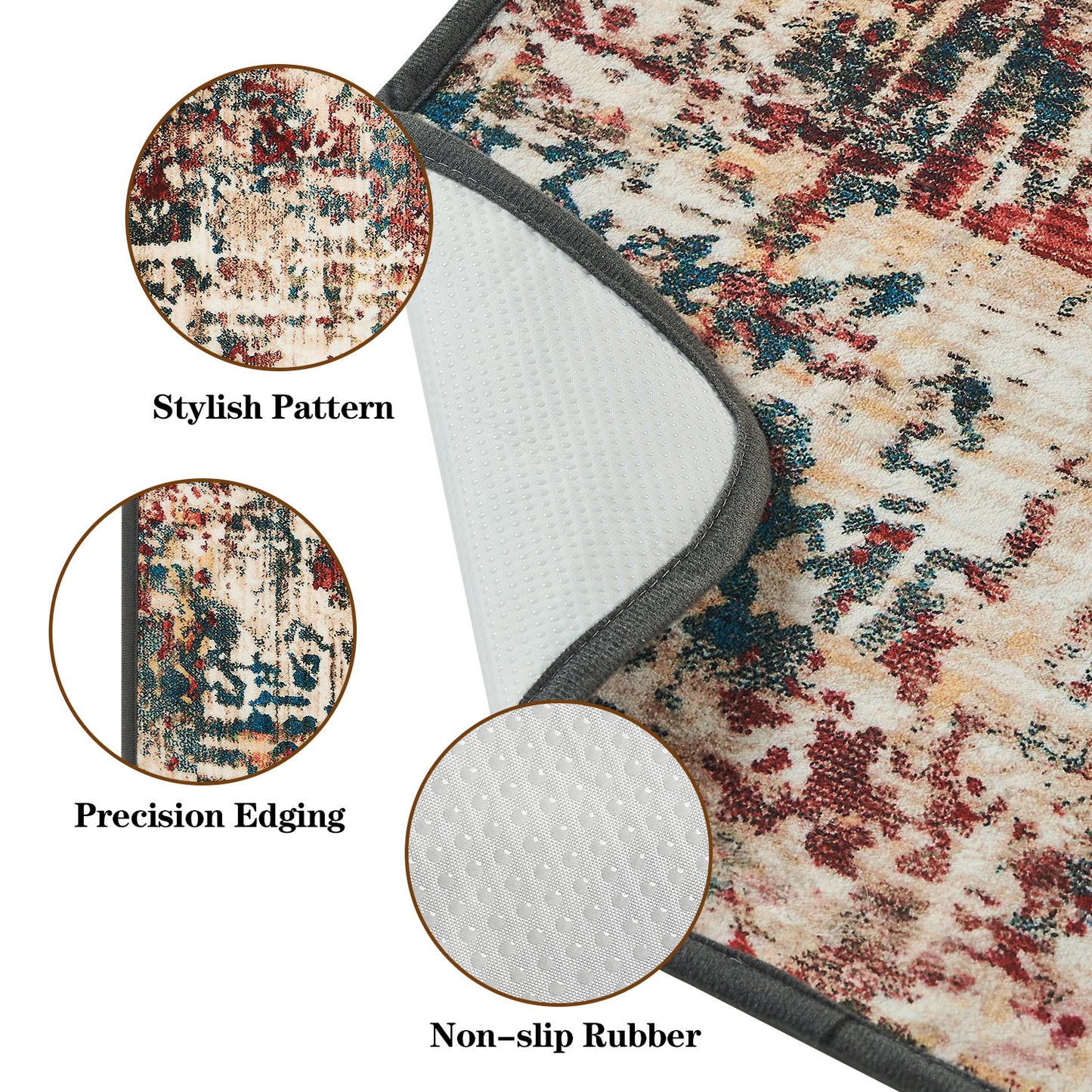 Premium Washable Dog Pee Pads 2-Pack Reusable Puppy Training Pads Super Absorbent Leakproof Non-Slip Potty Pads for Floor Crate Couch Whelping Litter Mat Puppy Supplies